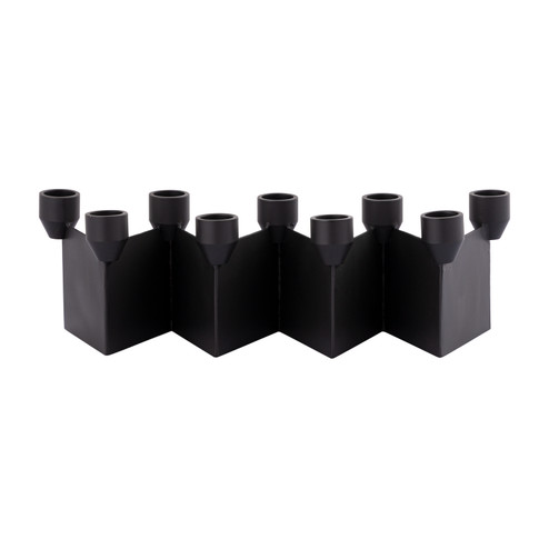 Range Candleholder in Aged Black (45|H0897-10523)