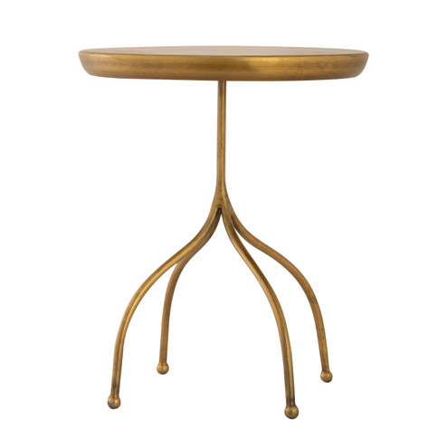 Willow Accent Table in Antique Brass (45|H0895-10513)