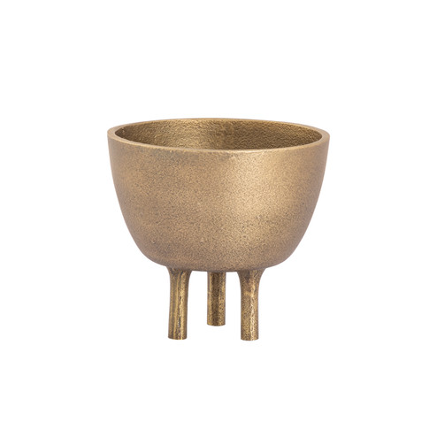 Kiser Bowl in Brass (45|H0807-9234)