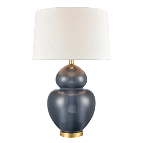 Perry One Light Table Lamp in Blue (45|H0019-8051)