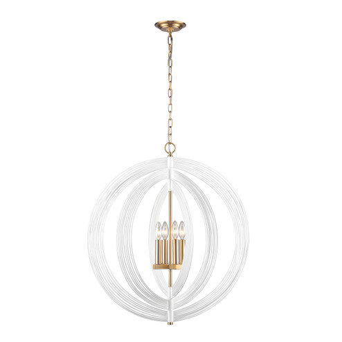 Orme Four Light Pendant in White (45|H0018-10357)