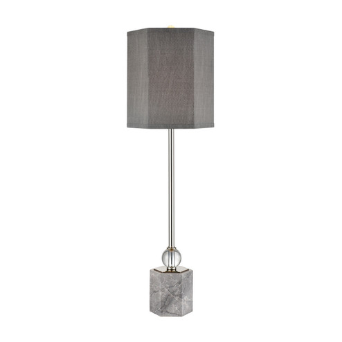 Discretion One Light Table Lamp in Polished Nickel (45|D4121)