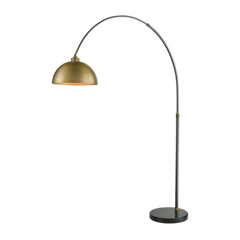 Magnus One Light Floor Lamp in Aged Brass (45|D3226)