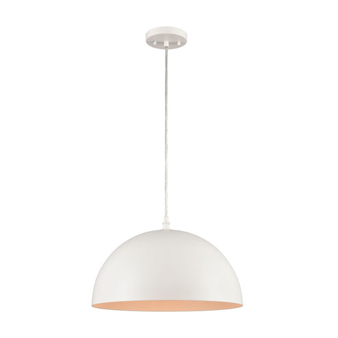 Chelsea One Light Pendant in White (45|CN701154)