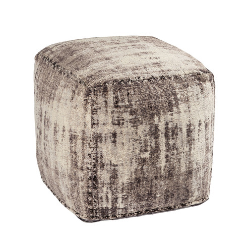 Asher Pouf in Dark Cream (45|920097)