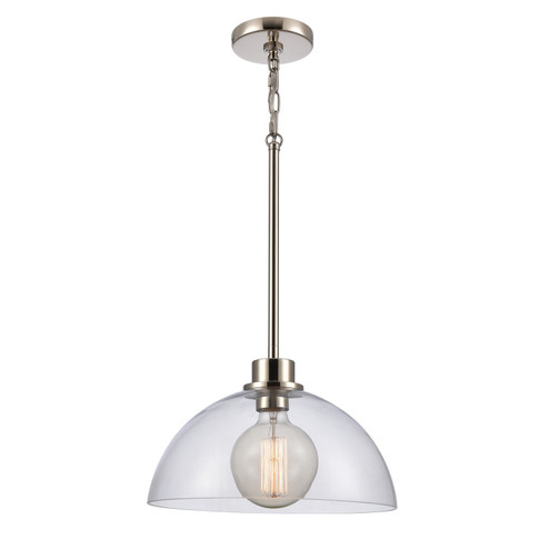 Julian One Light Pendant in Polished Nickel (45|89925/1)