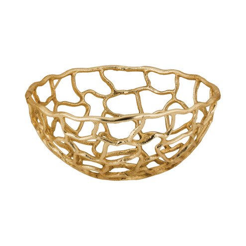 Free Form Bowl in Gold (45|8990-008)