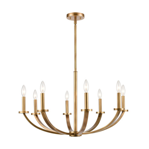 Erindale Eight Light Chandelier in Natural (45|89047/8)