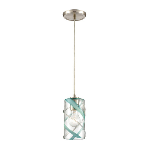 Winter Wind One Light Mini Pendant in Satin Nickel (45|85341/1)