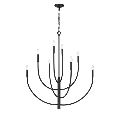 Continuance Eight Light Chandelier in Charcoal (45|82028/8)