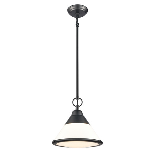 Sven One Light Pendant in Matte Black (45|81435/1)