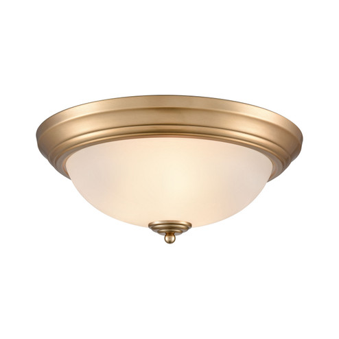 Basics Three Light Flush Mount in Satin Gold (45|7013FM/50)