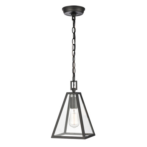 Tangent One Light Mini Pendant in Matte Black (45|68203/1)