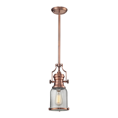 Chadwick One Light Mini Pendant in Copper (45|67712-1)