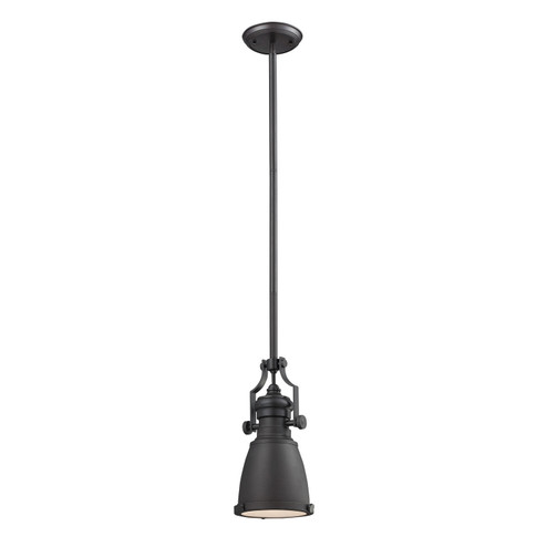 Chadwick One Light Mini Pendant in Matte Black (45|66634-1)