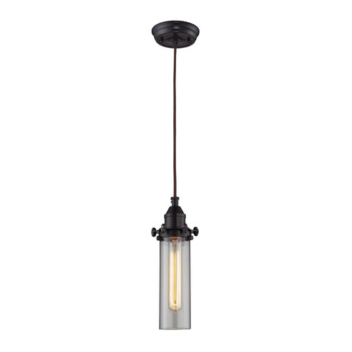 Fulton One Light Mini Pendant in Oil Rubbed Bronze (45|66326/1)