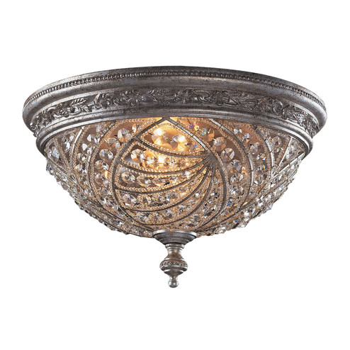 Renaissance Four Light Flush Mount in Sunset Silver (45|6232/4)