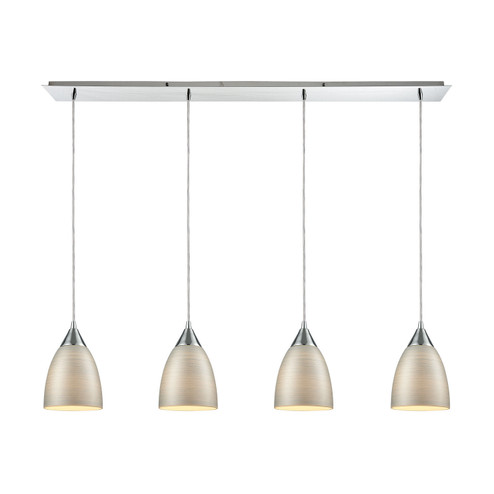 Merida Four Light Pendant in Polished Chrome (45|56530/4LP)