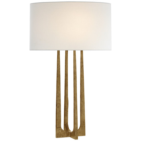 Scala One Light Table Lamp in Gilded Iron (268|S 3513GI-L)