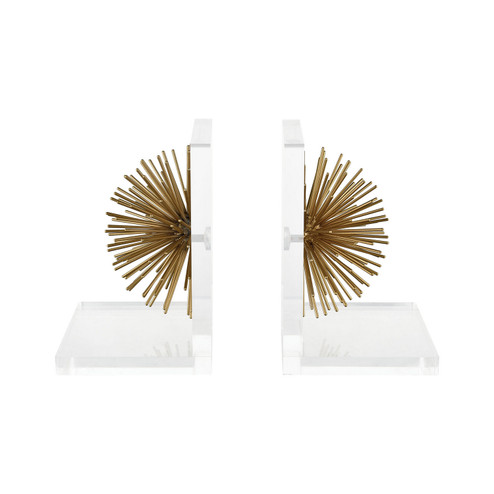 Glint Bookend - Set of 2 in Gold (45|351-10564/S2)