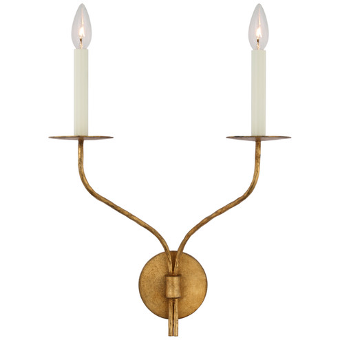 Belfair LED Wall Sconce in Gilded Iron (268|S 2752GI)