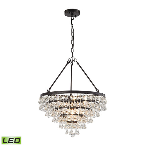 Ramira LED Chandelier in Oil Rubbed Bronze (45|31271/6-LED)