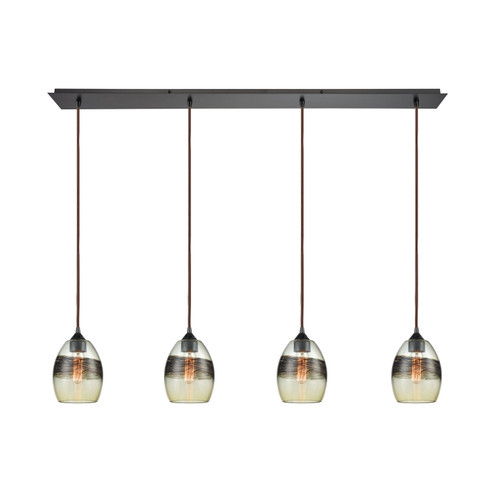 Whisp Four Light Pendant in Oil Rubbed Bronze (45|25122/4LP)