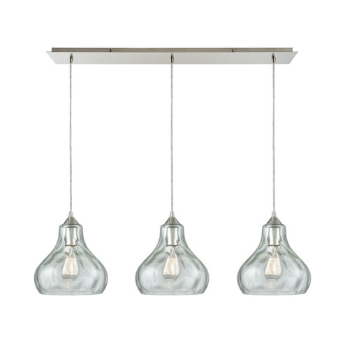 Belmont Three Light Pendant in Satin Nickel (45|25100/3LP)