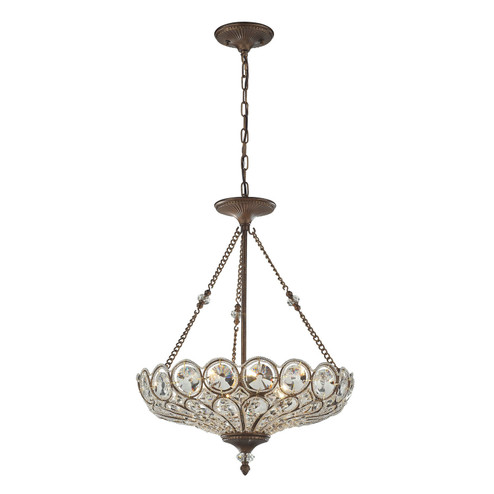 Christina Five Light Chandelier in Mocha (45|12024/5)