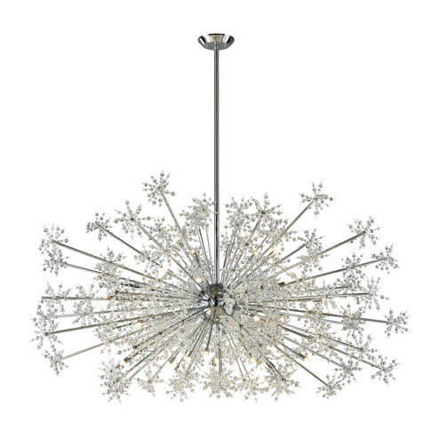 Snowburst 30 Light Chandelier in Polished Chrome (45|11897/30)