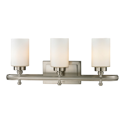 Dawson Three Light Vanity in Brushed Nickel (45|11662/3)