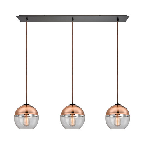 Revelo Three Light Pendant in Oil Rubbed Bronze (45|10490/3LP)