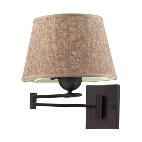 Swingarms One Light Wall Sconce in Aged Bronze (45|10291/1)