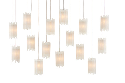 Escenia Collection 15 Light Pendant in Frosted White (142|9000-0885)