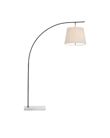 Cloister Two Light Floor Lamp in Oil Rubbed Bronze/White (142|8000-0119)