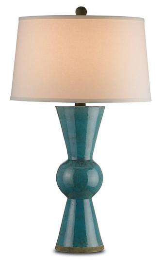 Upbeat Collection One Light Table Lamp in Teal (142|6896)