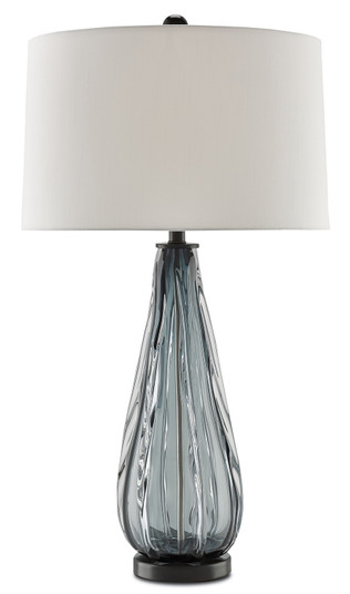 Nightcap One Light Table Lamp in Blue-Gray/Clear (142|6000-0027)