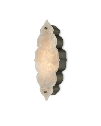 Andalucia LED Wall Sconce in Natural Stone/Hiroshi Gray/Sugar White (142|5900-0050)