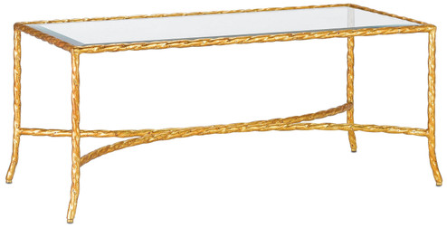 Gilt Twist Cocktail Table in Gilt Bronze (142|4057)