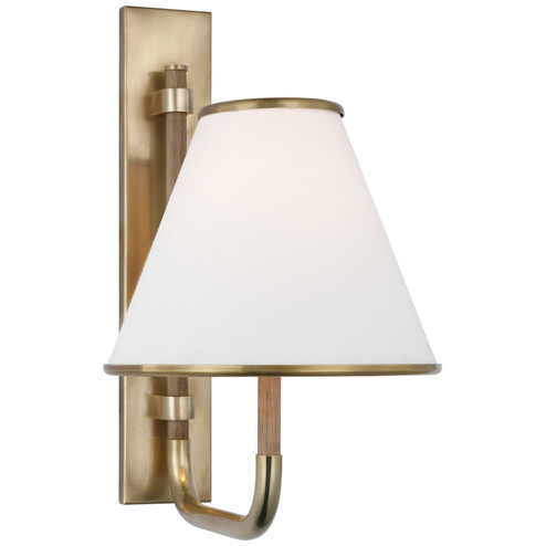 Rigby LED Wall Sconce in Soft Brass and Natural Oak (268|MF 2055SB/NO-L)
