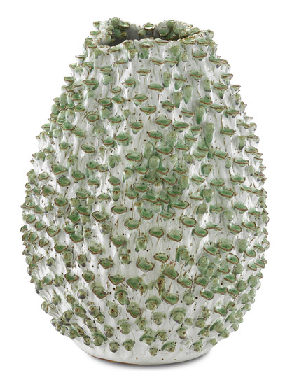 Milione Vase in White/Green (142|1200-0301)