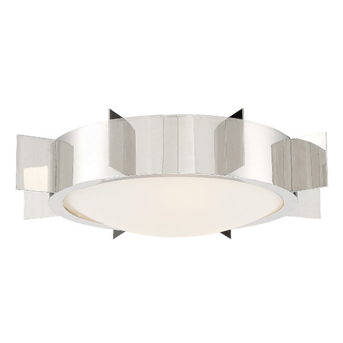 Solas Three Light Flush Mount in Polished Nickel (60|SOL-A3103-PN)