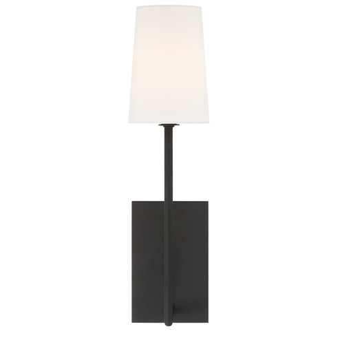 Lena One Light Wall Sconce in Black Forged (60|LEN-251-BF)