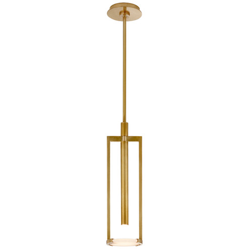 Melange LED Pendant in Antique-Burnished Brass (268|KW 5610AB-ALB)