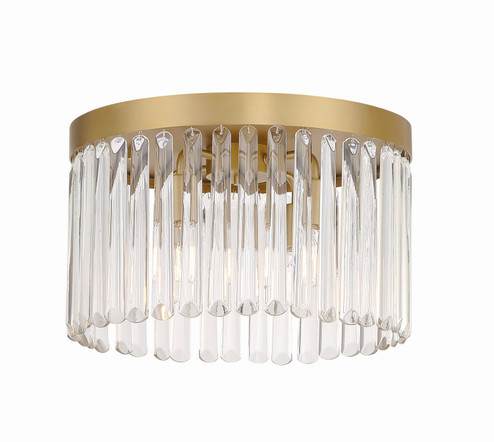 Emory Four Light Flush Mount in Modern Gold (60|EMO-5400-MG)
