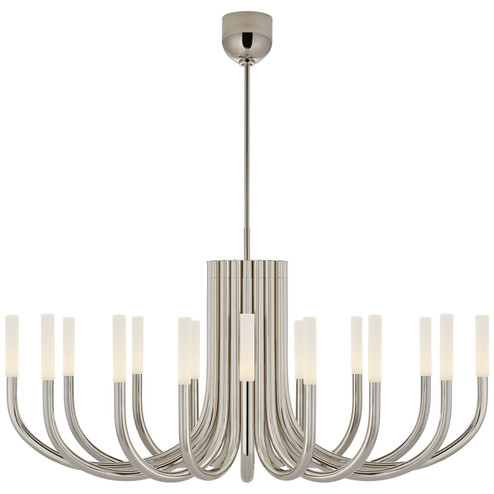 Rousseau LED Chandelier in Polished Nickel (268|KW 5585PN-EC)