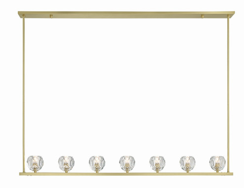 Aragon LED Chandelier in Soft Brass (60|ARA-10267-SB)