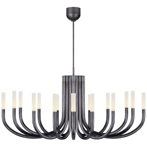 Rousseau LED Chandelier in Bronze (268|KW 5585BZ-EC)