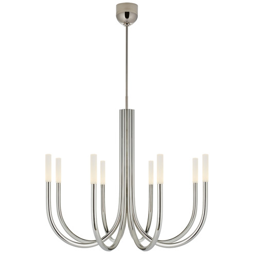 Rousseau LED Chandelier in Polished Nickel (268|KW 5581PN-EC)