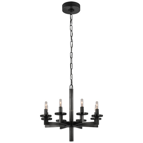 Liaison Eight Light Chandelier in Bronze (268|KW 5200BZ)